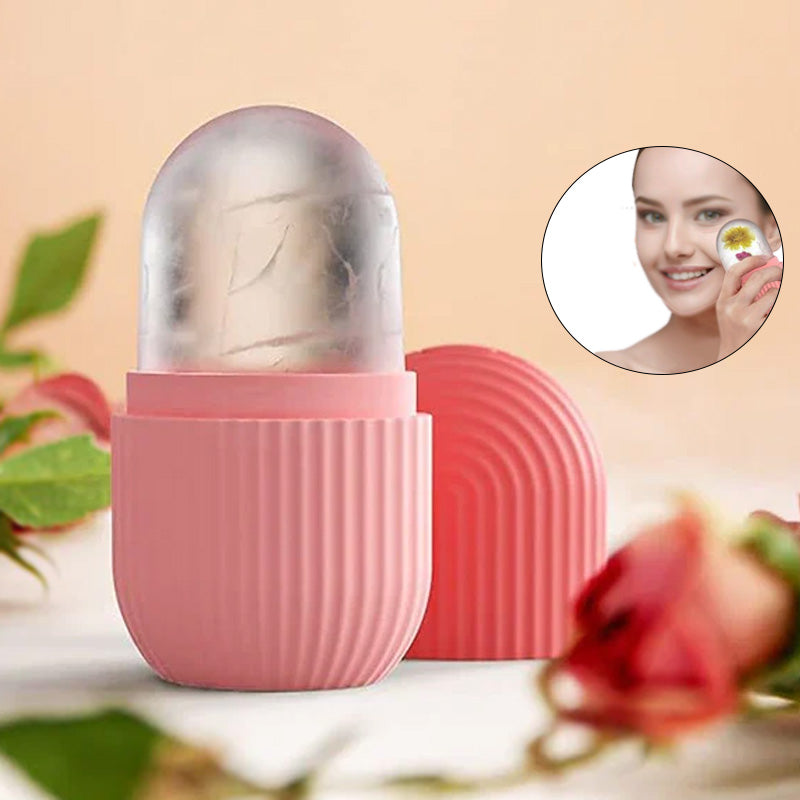 Silicone Facial Ice Roller – Reusable Face Cooling & Skin Refreshing Beauty Tool