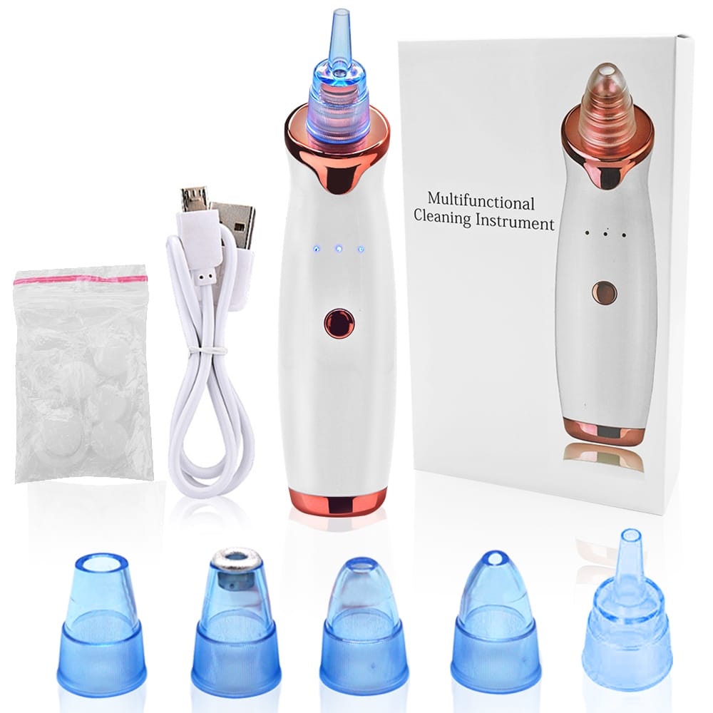 Professional 5-in-1 Blackhead Remover – Derma Suction Pore Cleansing Beauty Tool